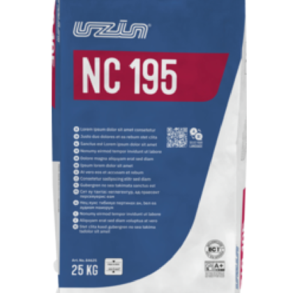 UZIN-NC 195 cementový připojený tenký potěr (samonivelační stěrka) 25kg