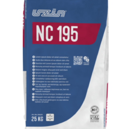  UZIN-NC 195 cementový připojený tenký potěr (samonivelační stěrka) 25kg